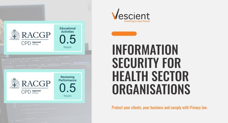 Information Security for Health Sector Organisations online course for Bulk purchases.