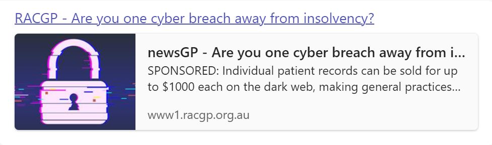 RACGP Are you one cyber